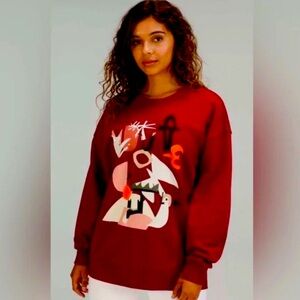 Lululemon perfectly oversized 2022 crew team Canada  Graphic Sweatshirt